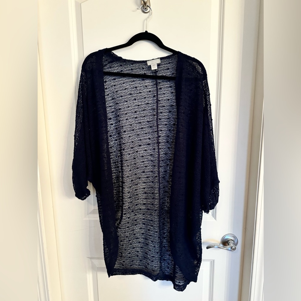 Demdaco open front cardigan